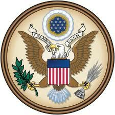 AIGLE DANS UN SYMBOLE AMERICAIN