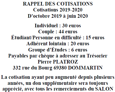 cotisations