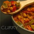 Ratatouille de couscous en curry