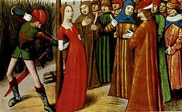 Jeanne d'Arc au bûcher de Martial d'Auvergne
