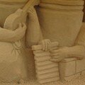 Une washboard en sable !
