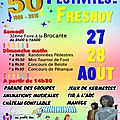 Pour la 50ème année consécutive le comité du fresnoy à lys lez lannoy organise ses festivités, les 27 et 28 août 2016 :