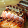 Tataki de saumon aigre-doux