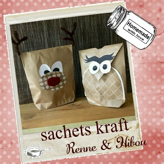 Fabriquer Un Sachet En Kraft Et Le Decorer Sachets Kratf Renne