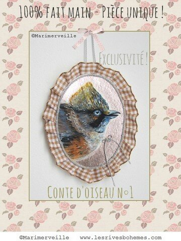 Conte d'oiseau N° 1 ©Marimerveille