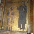 Palerme - Eglise de la Martorana Mosaîque du couronnement de Roger II par le Christ