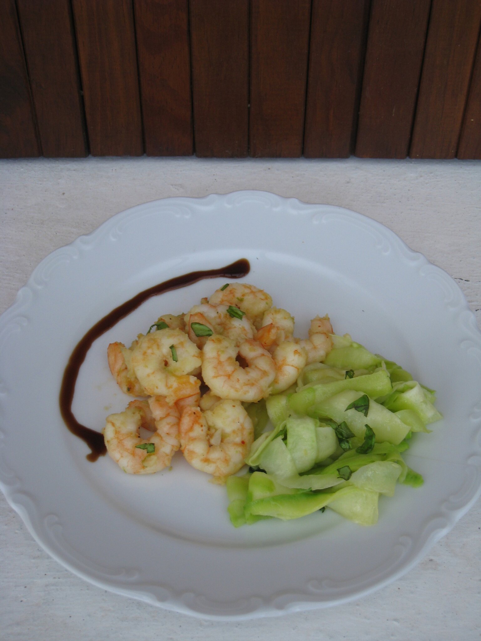 Tagliatelles Courgettes Crevettes Lait De Coco CREVETTES À L'AIL ET TAGLIATELLES AUX COURGETTES - Les petits plats de  Mimimarie