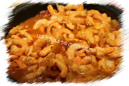Curry de crevettes 2