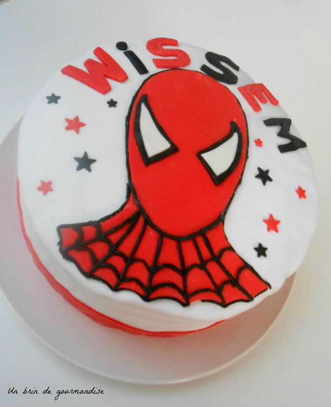 Spiderman , Les gâteaux d'anniversaire, Gourmandise Tunisie