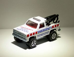 Chevrolet blazer depanneuse de chez Majorette 01