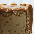 Charlotte caramel beurre sale et confiture de lait