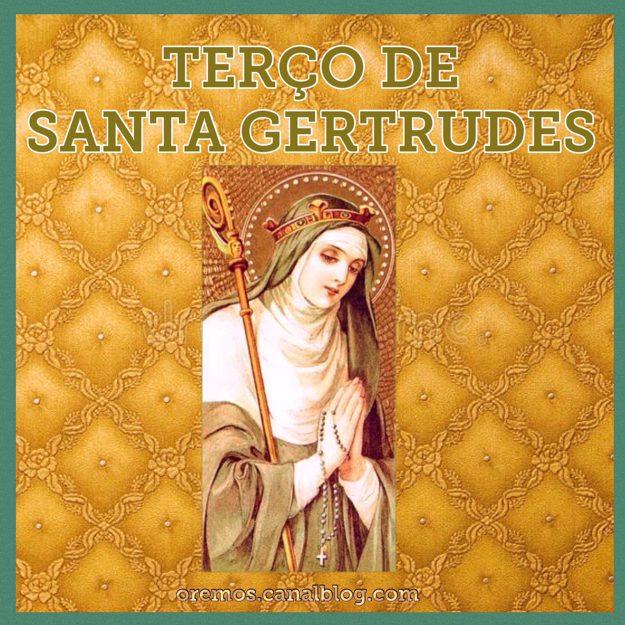 Santa Missa, 1º Dia da Novena de Santa Gertrudes