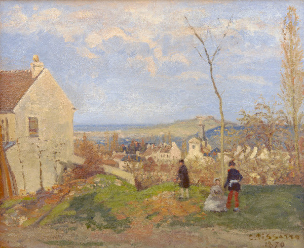 Pissarro, Louveciennes, 1870