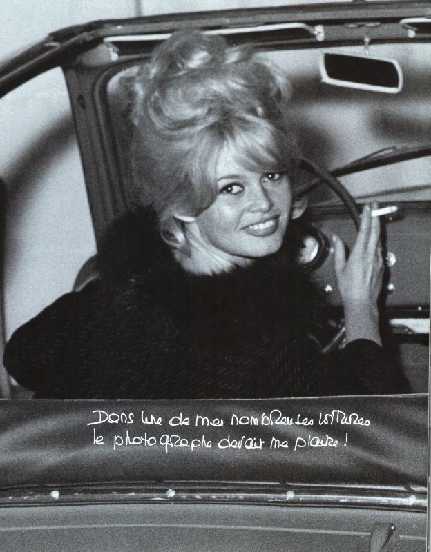 Brigitte Bardot En Voiture Ava Gene Audrey Et Les Autres