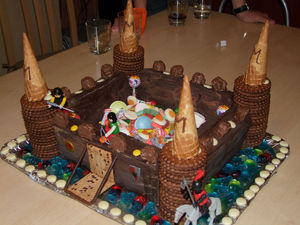 Le Chateau Fort De Mon Ptit Matthys Les Gourmandises De Marie