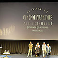 Festival du cinéma français d'aix-les-bains; 1ere édition : on y était (retour en photo et en tweets)