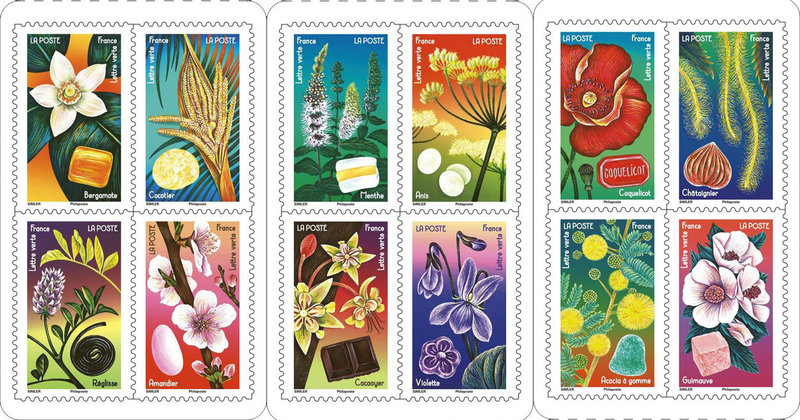 Bloc-timbres-fleurs-et-douceurs