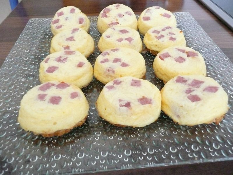 Mini Quiches Pain De Mie Et Jambongruyère Quelques