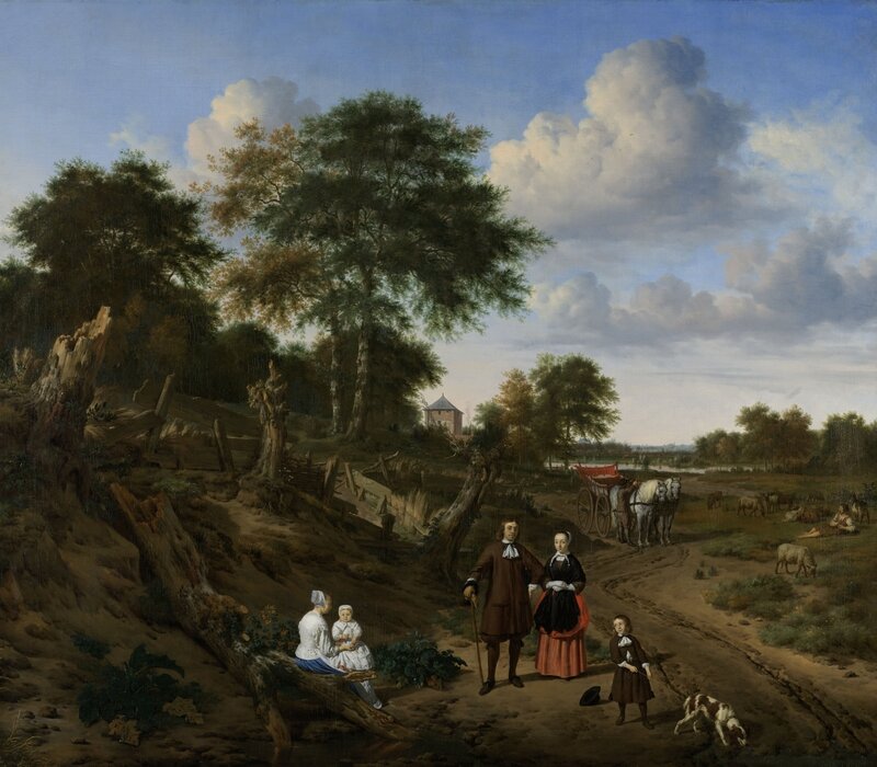 Couple in a Landscape