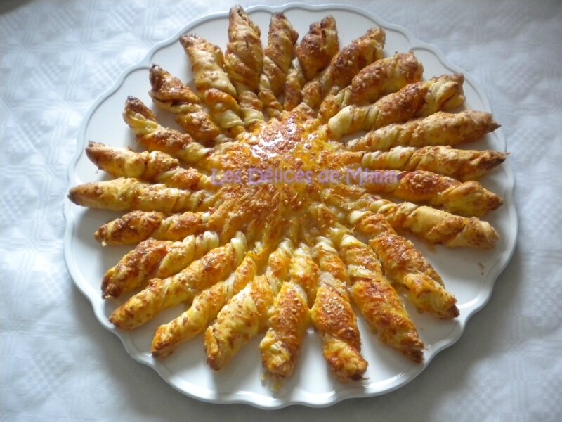 Soleil feuilleté jambon-gruyère pour l’apéro 4