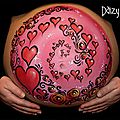 10 photos de belly painting à couper le souffle !