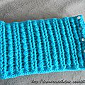 Col turquoise - Crochet 2014