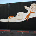 Art - mur marilyn pinup à phoenix