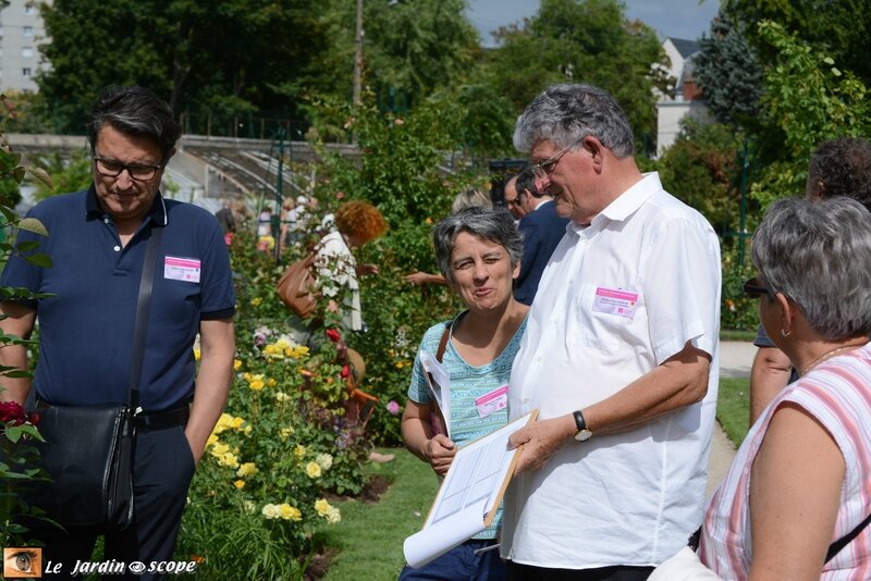 Jury Concours international de roses d'Orléans 2016