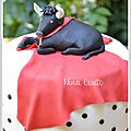 gateau anniversaire Nimes taureau1 nina couto