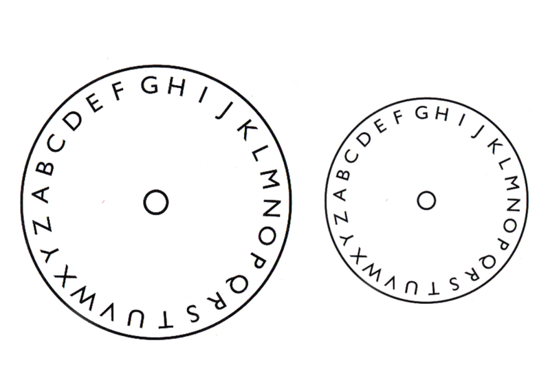 roulette lettre alphabet