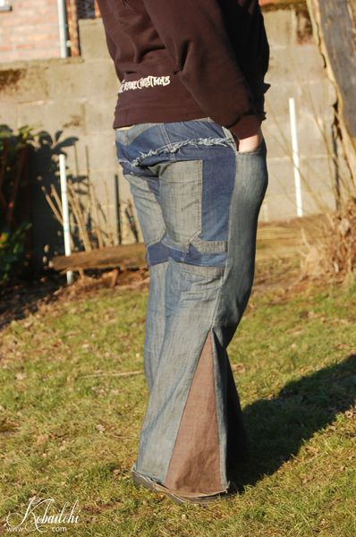 Comment transformer un pantalon normal en patte d'eph? Le tuto - Ce que  Kobaitchi raconte