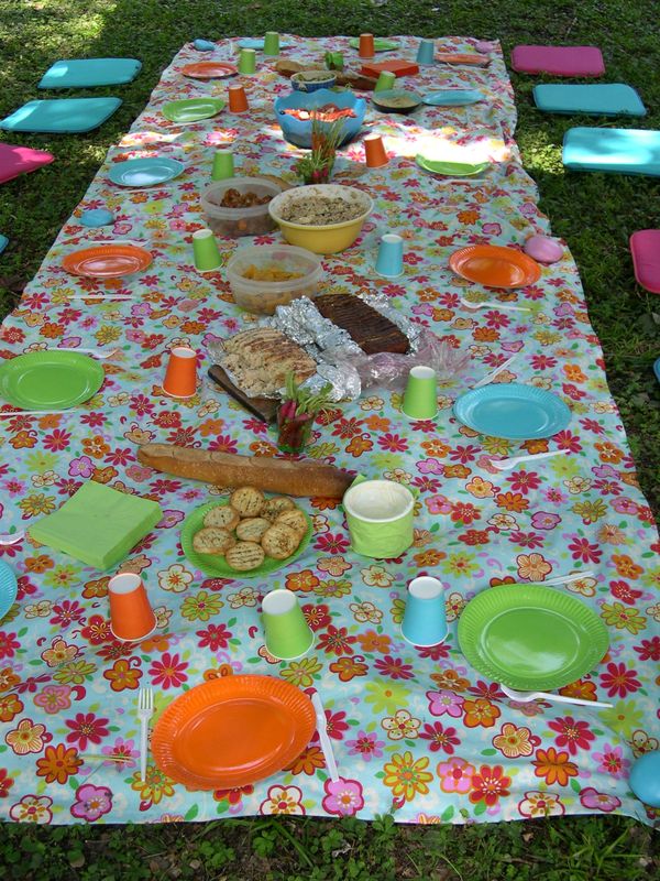 Une Nappe D Anniversaire Poisson D Avril