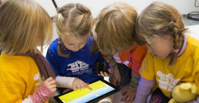 enfants et tablettes