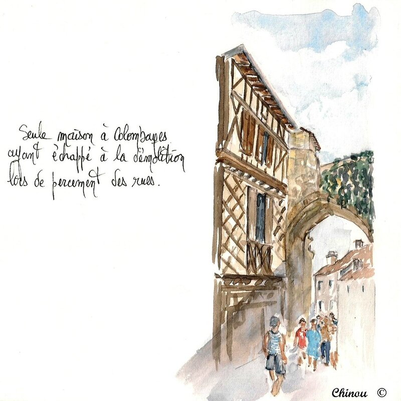 Rue cadene St Emilion