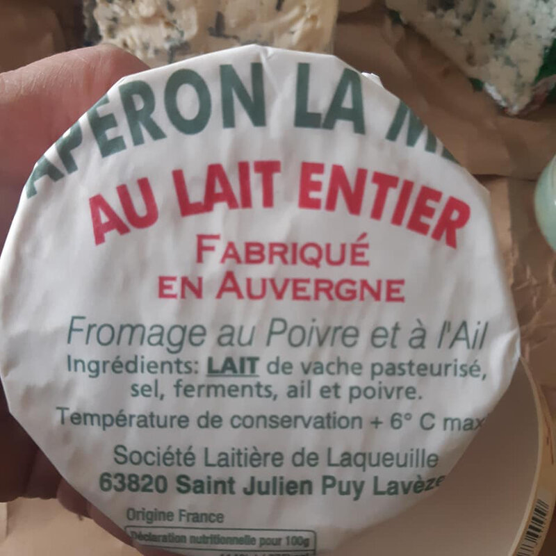 Les Fromages d'Auvergne - Société laitière de Laqueuille