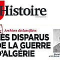 Sylvie thénault et les disparus de la guerre d’algérie, par jean monneret
