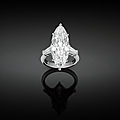 Marquise golconda diamond ring, 8.03 carats