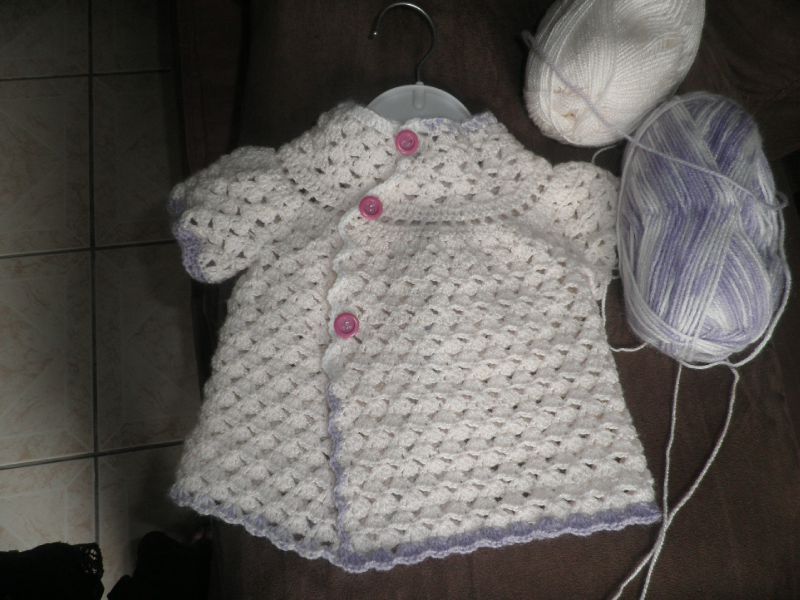 Gilet Bebe Au Crochet Daisy Passion Crochet