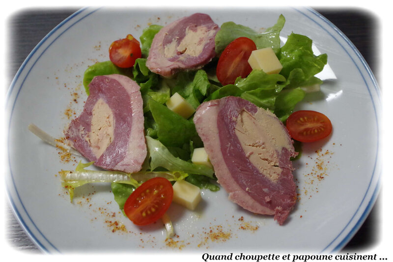 salade de magrets de canard au foie gras-5954