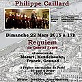 Ensemble vocal philippe caillard - concert à l'église américaine le 22 mars 2015 - 17h