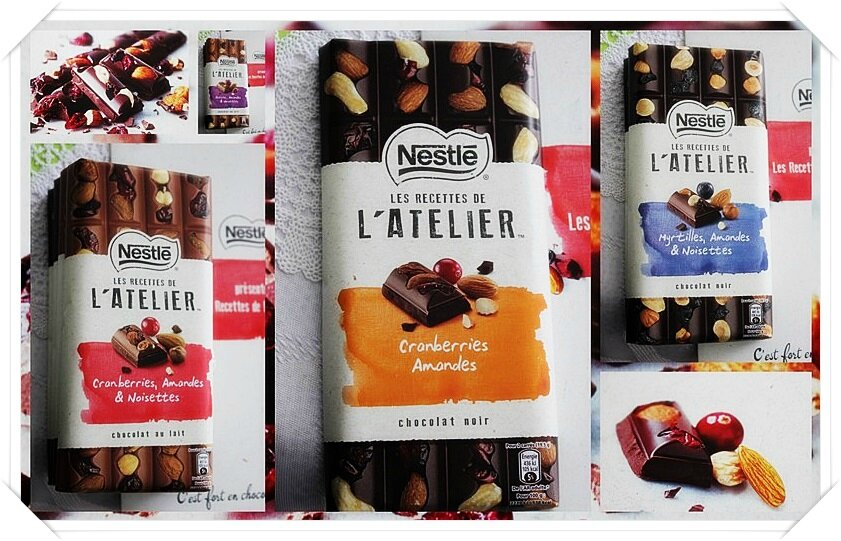 J'ai testé pour vous les nouveautés Nestlé chocolat: LES RECETTES DE  L'ATELIER + rappel pour le jeu-concours:FAIS MOI UN DESSERT - NICOLE  PASSIONS