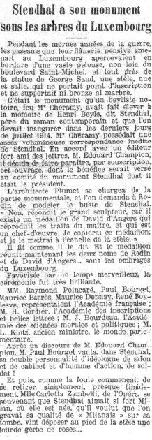 Le Petit Parisien, 29 juin 1920