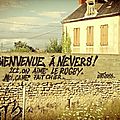 Nevers, tag d'arrivée (58)