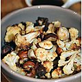 Salade de chou-fleur rôti