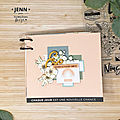 Un mini album par jenn avec le coffret créatif