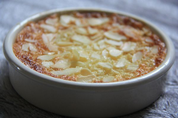 POIRES ROTIES AUX AMANDES