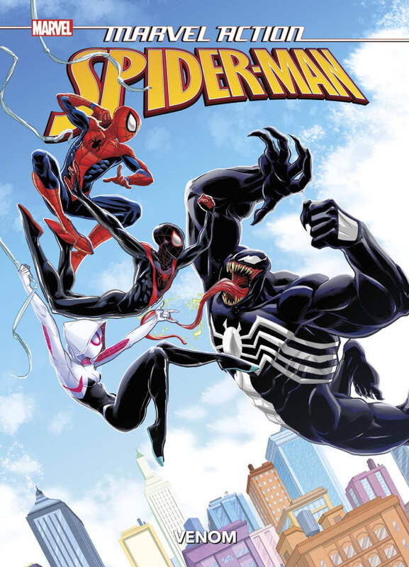 marvel action spiderman venom