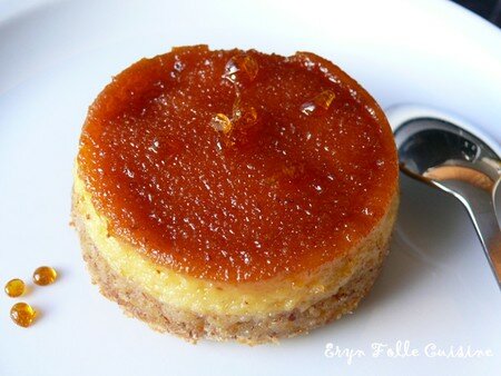 Petits Flans en Nid d'Amandes Biscuitées ( Dessert Espagnol ) - Eryn et