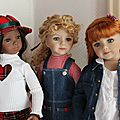 Raven, Johanna et Savannah