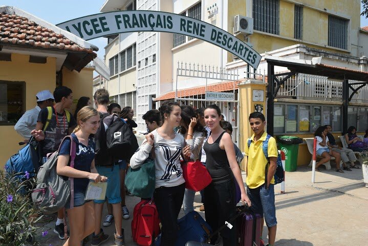 Les Eleves Du Secondaire En Visite Au Lycee Francais Rene